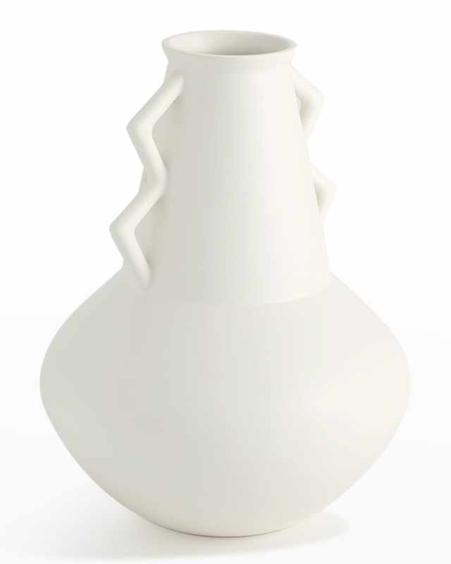 Crete Wide Decorative Vase - 14"T
