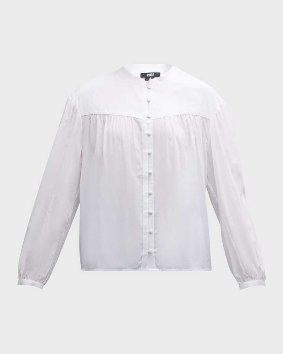 Marline Button-Front Shirt