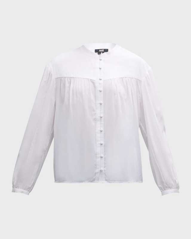 Marline Button-Front Shirt
