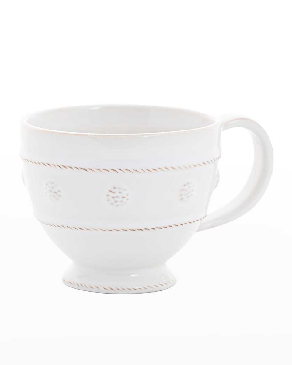 Berry & Thread Breakfast Cup - Whitewash