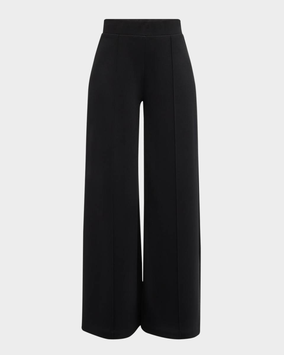 Tempest Wide-Leg Knit Trousers