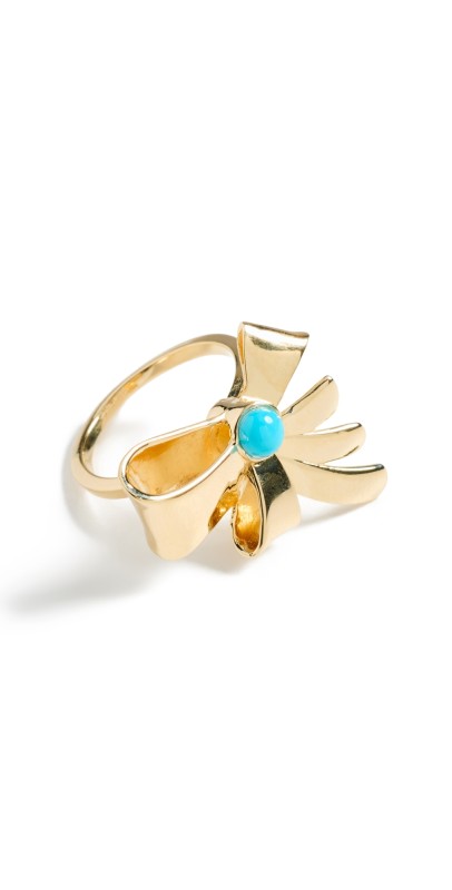 Jennifer Zeuner Jewelry Brynn Ring Yellow Vermeil