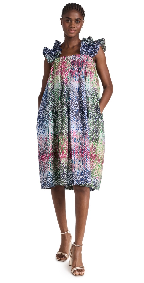 SIKA Paloma Dress Rainbow Spray