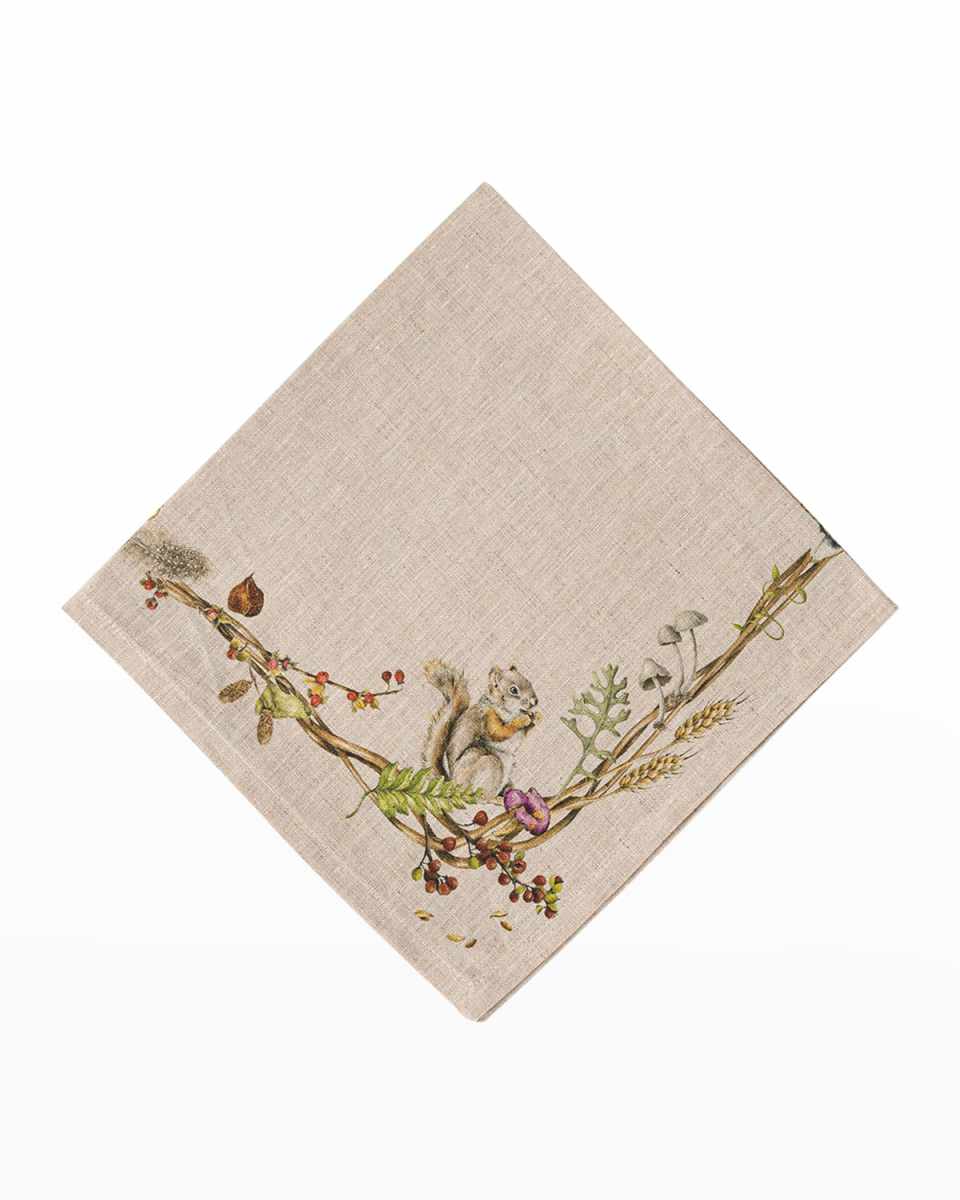 Forest Walk Animal Napkin