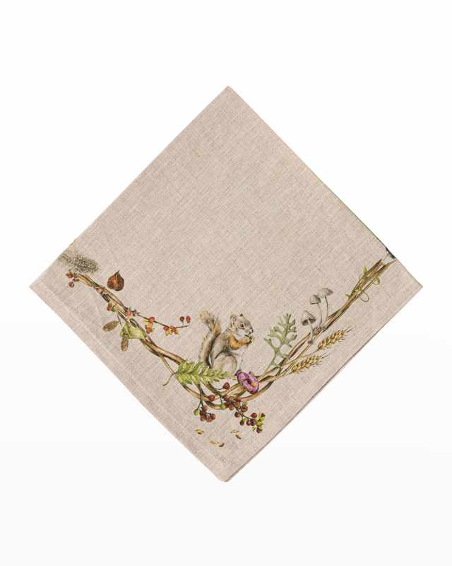 Forest Walk Animal Napkin