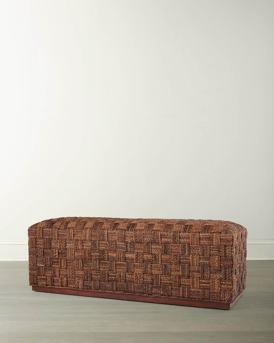 Mylo Woven Bench, 54"