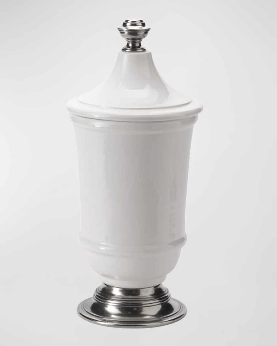 Tuscan Medium Footed Canister