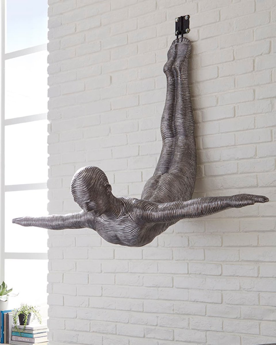 Diving Wall Sculpture