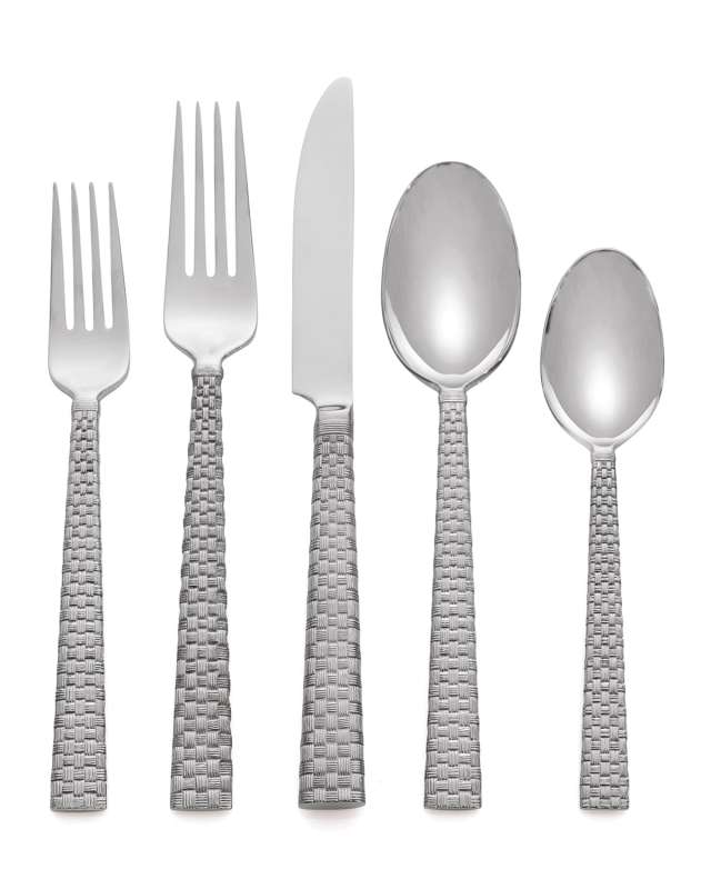 5-Piece Palm Flatware Place Setting