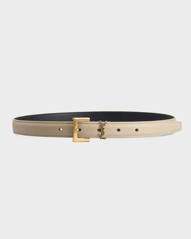 YSL Calf Leather Belt