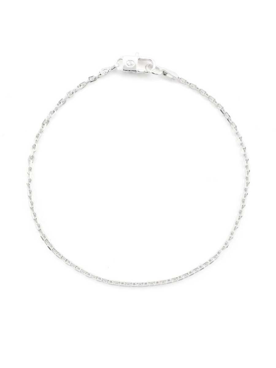 Anchor sterling-silver bracelet