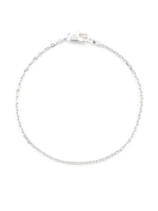 Anchor sterling-silver bracelet