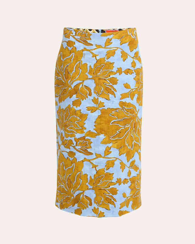Tangle Midi Pencil Skirt