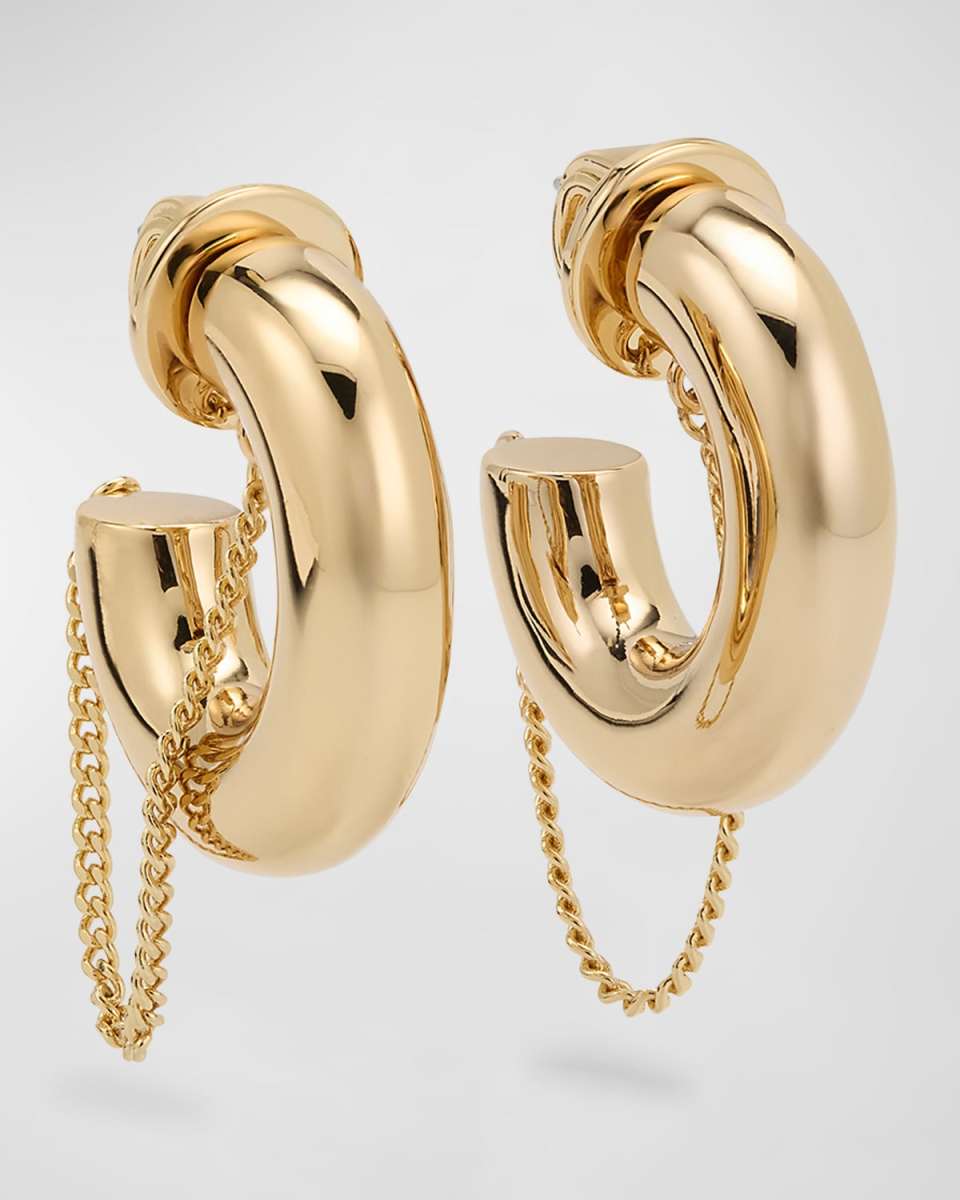 Mini Miley Hoop Earrings