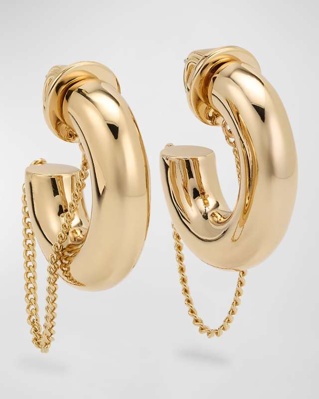 Mini Miley Hoop Earrings