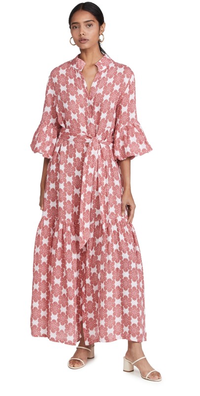 Temptation Positano Galeotta Dress White/Red