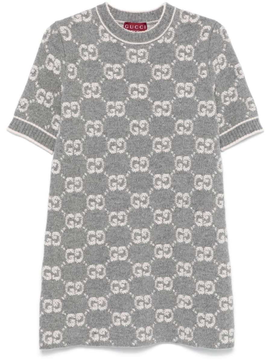 GG-jacquard mini dress