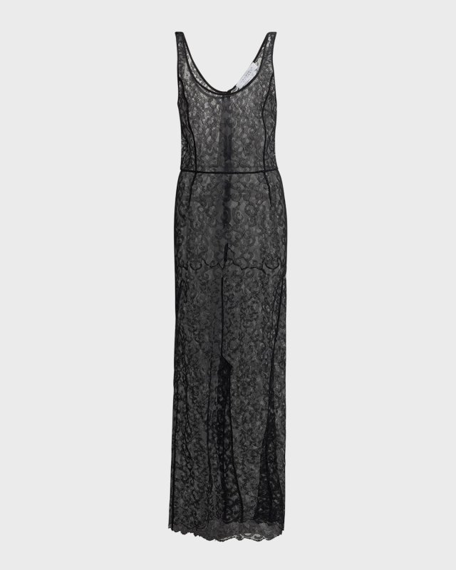 Polus Lace Sleeveless Maxi Dress