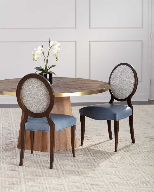 Pearlington Leather Dining Side Chair