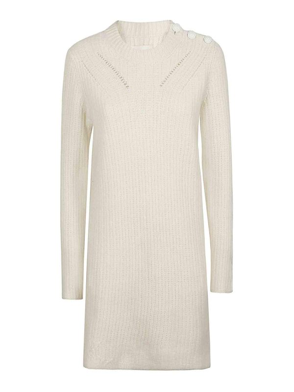 Zadig & Voltaire Robe Courte - Blanc