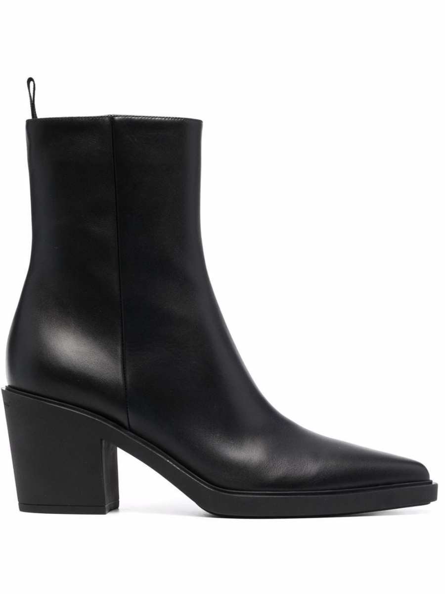 Dylan leather ankle boots