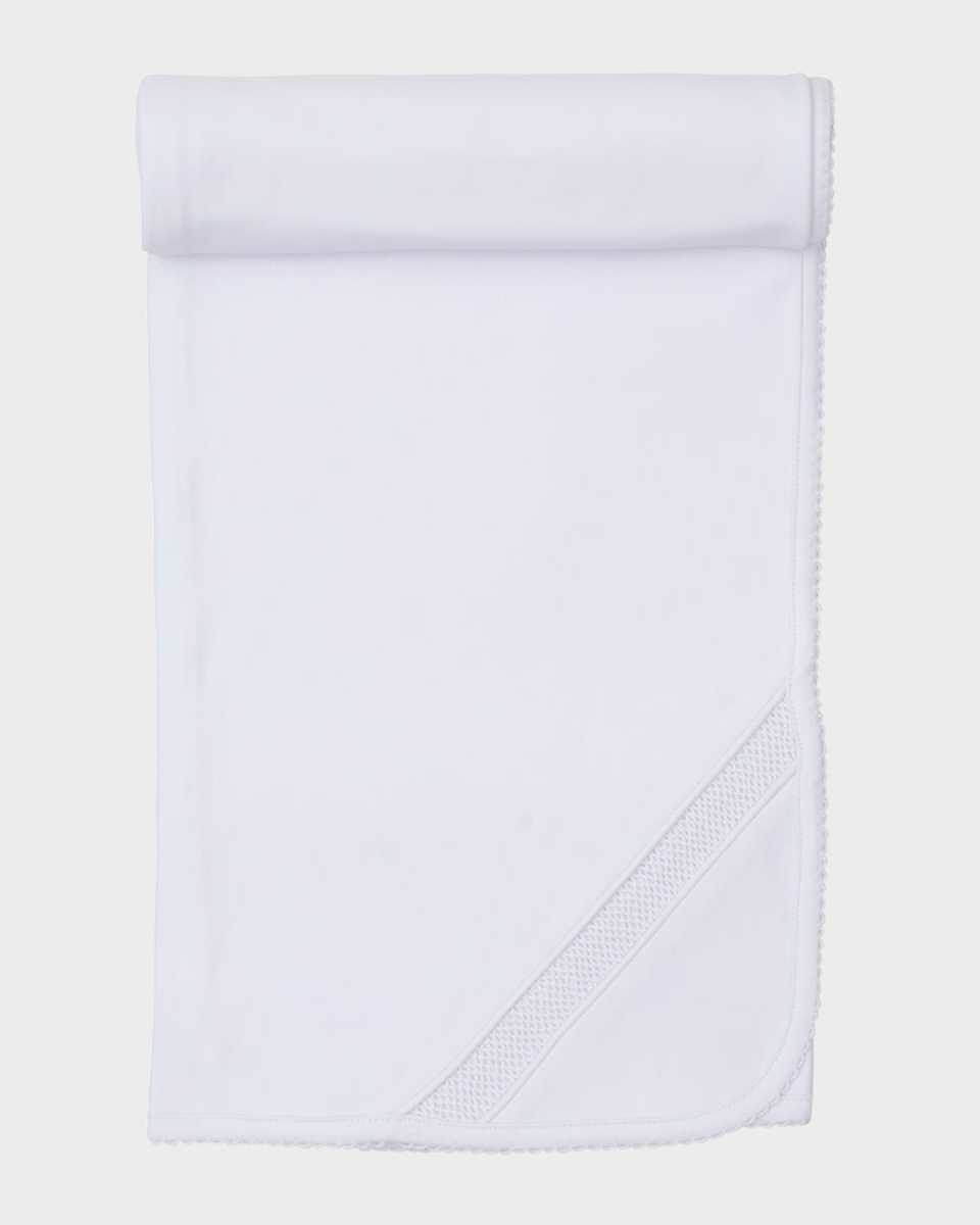 CLB Charmed White Blanket
