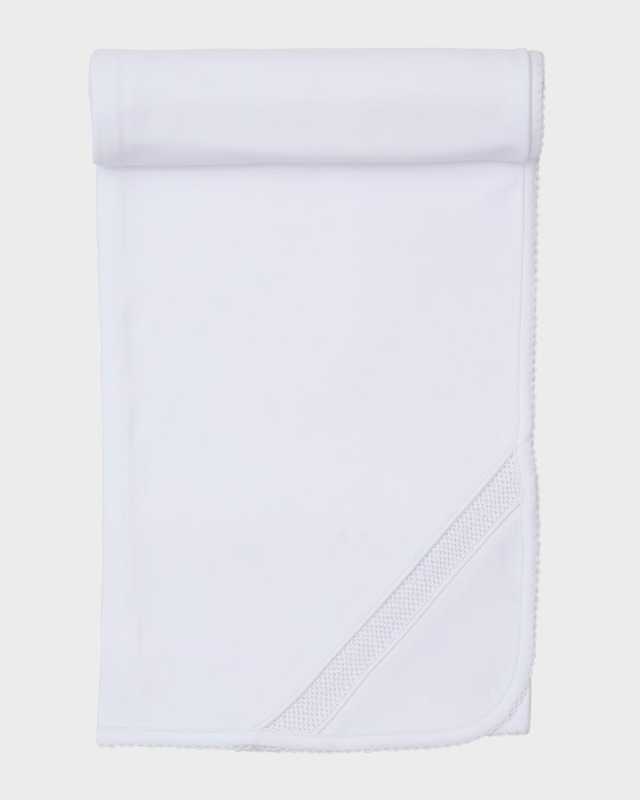 CLB Charmed White Blanket