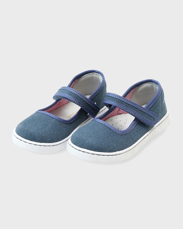 Girl's Jenna Canvas Mary Jane, Baby/Toddler/Kids
