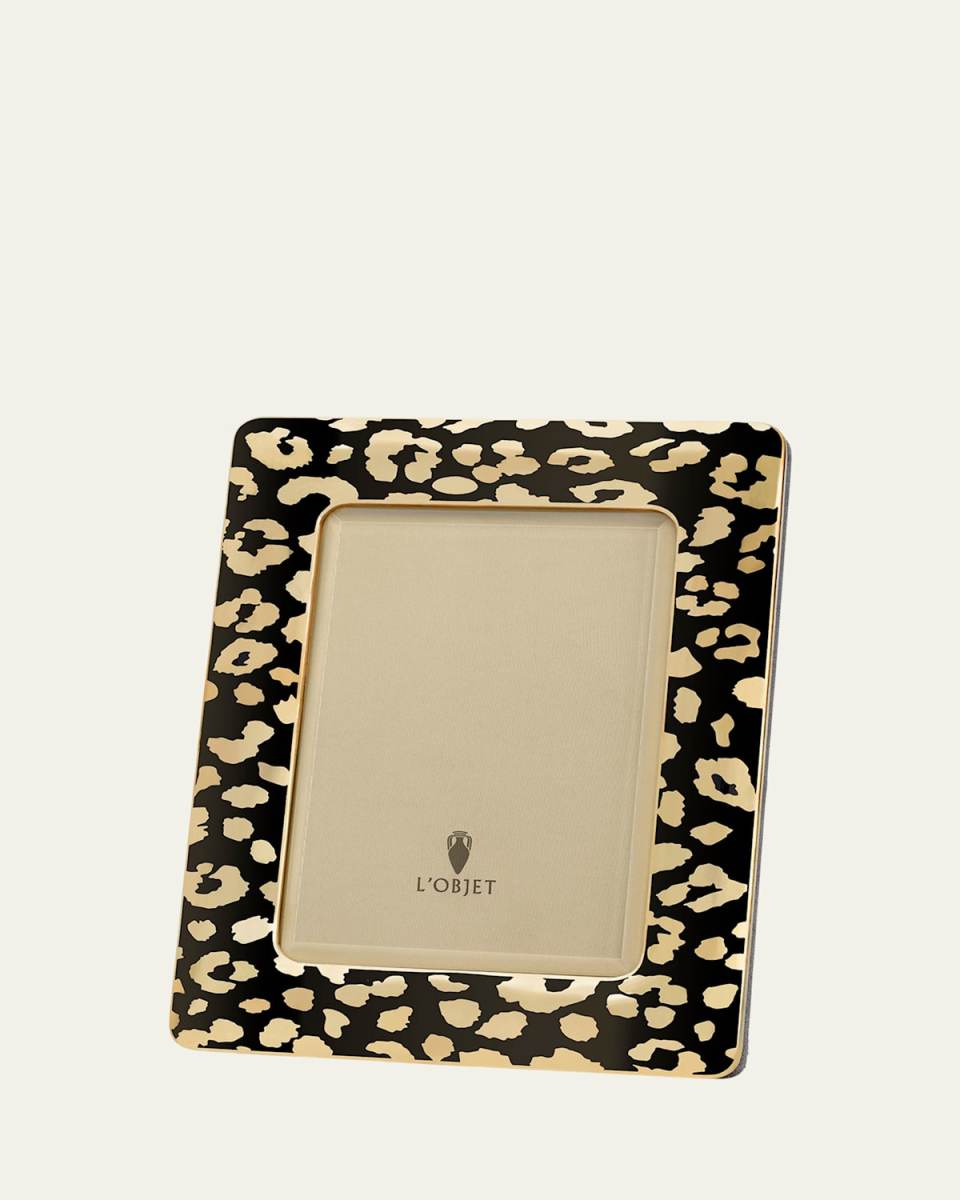 Leopard Frame, 5" x 7"