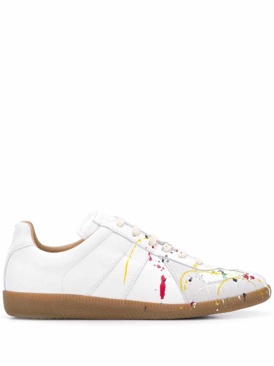 Replica Paint low-top sneakers