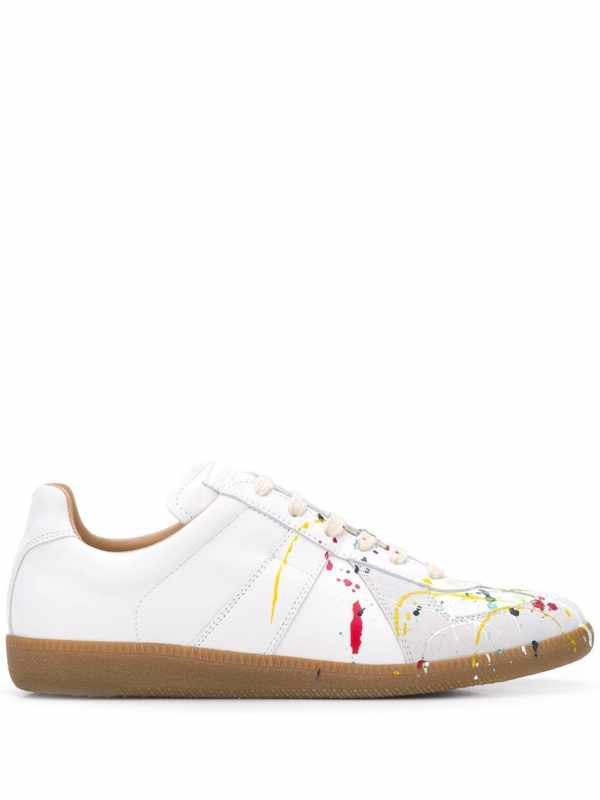 Replica Paint low-top sneakers