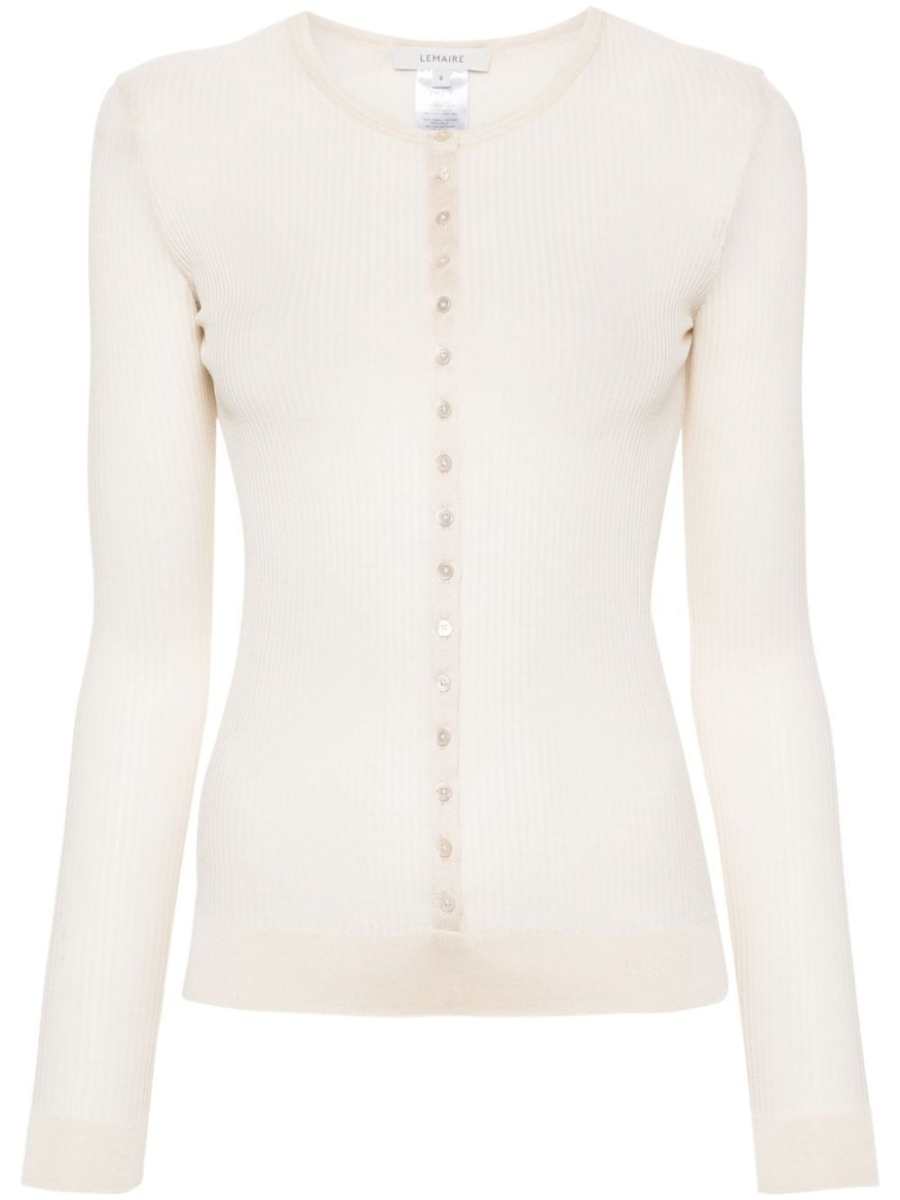long-sleeve ribbed top