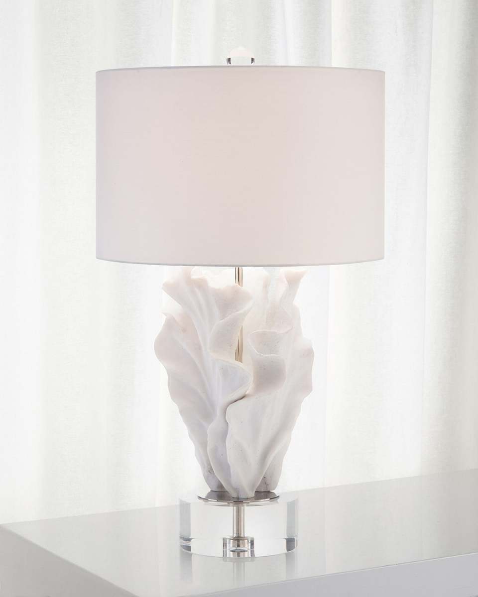 Cast Coral Table Lamp