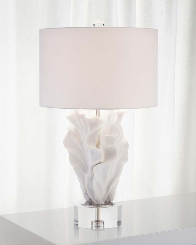 Cast Coral Table Lamp