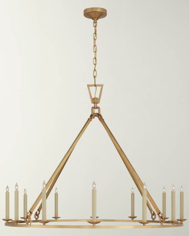Darlana Extra Large Single Ring Chandelier By Chapman & Myers