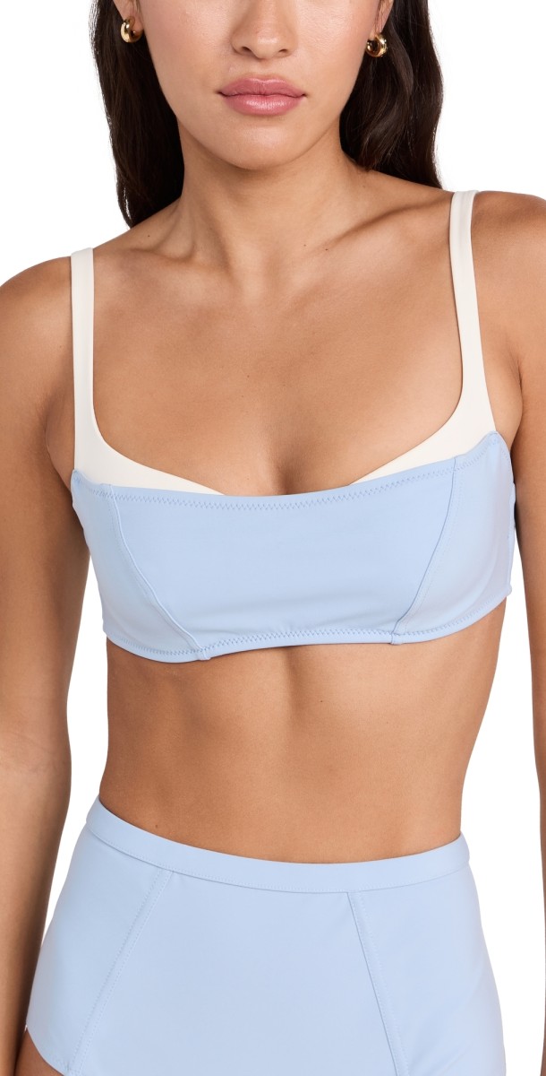 Reformation Tossa Bikini Top Mineral