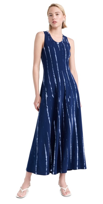 Proenza Schouler White Label Nikki Dress Navy/White