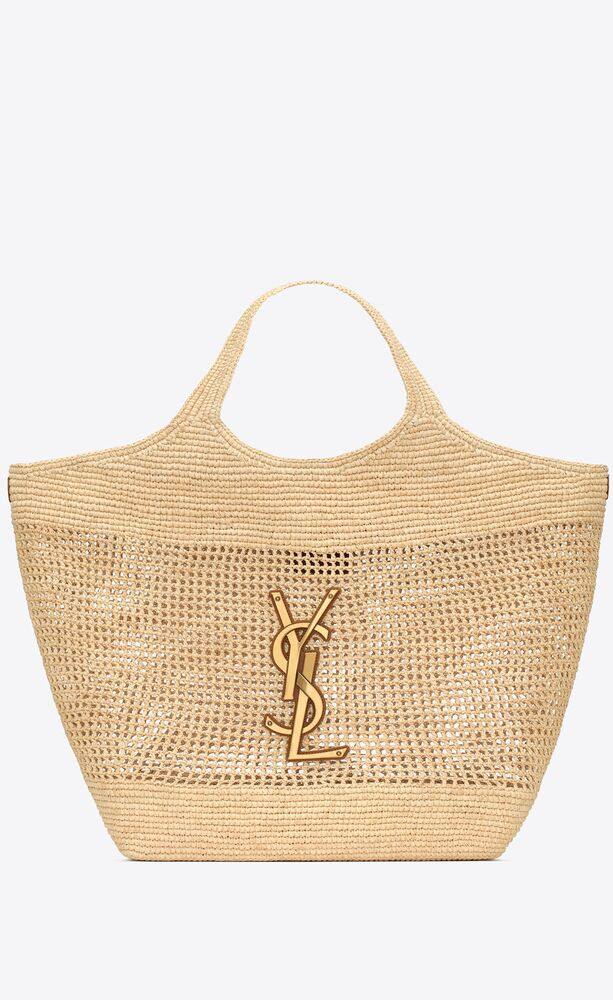 Saint Laurent ICARE IN RAFFIA