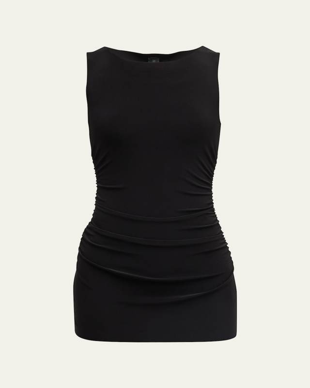 Sleeveless 4-Way Stretch Mini Pickleball Dress