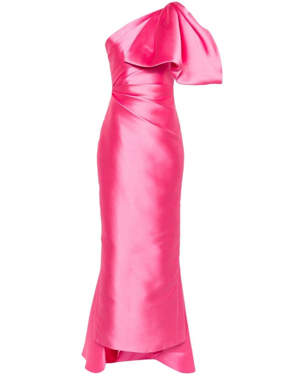 Priya one-shoulder gown