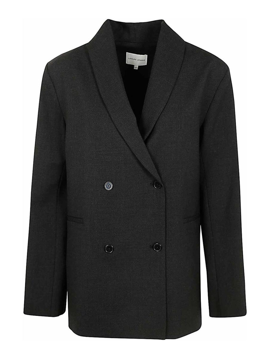 Loulou Studio Veste Casual - Gris
