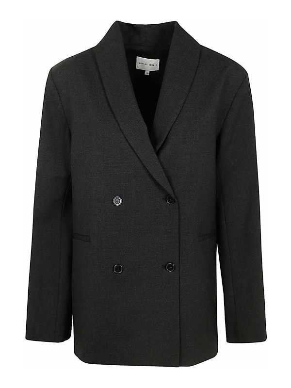 Loulou Studio Veste Casual - Gris