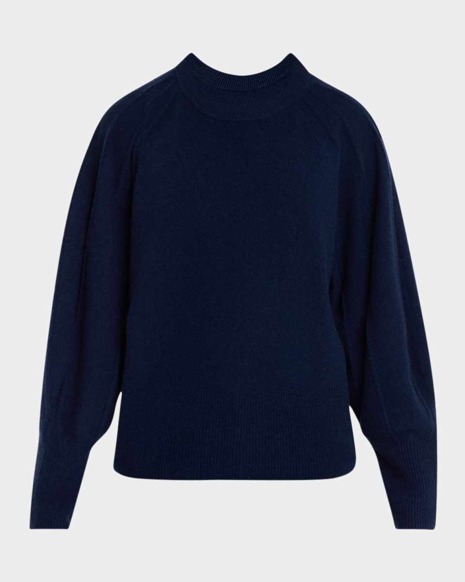 Cashmere-Silk Crewneck Sweat