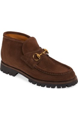 Gucci Sylke Horsebit Chukka Loafer