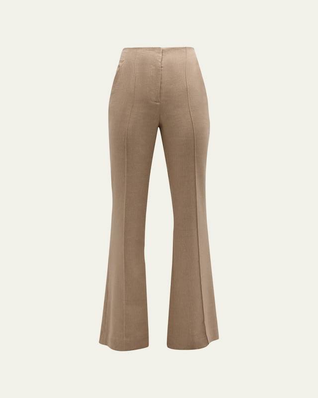 Komi Pintuck Flare Pants