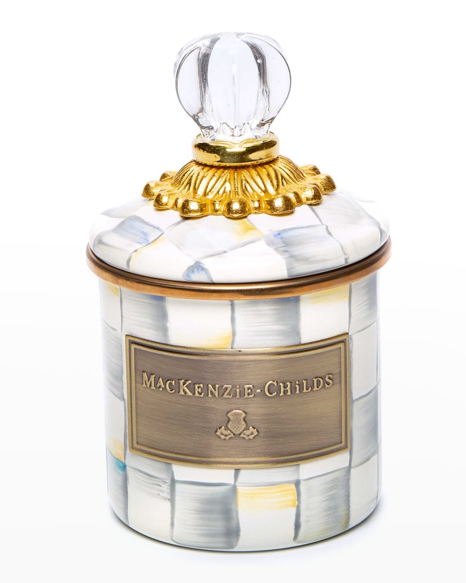 Sterling Check Mini Canister