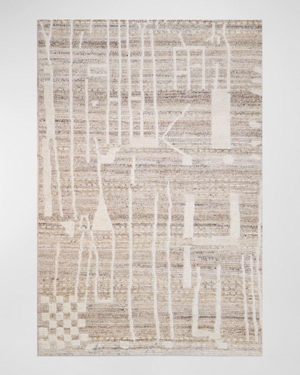 Jasiah Hand Knotted Rug, 8' x 10'