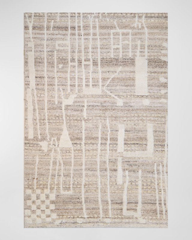 Jasiah Hand Knotted Rug, 8' x 10'