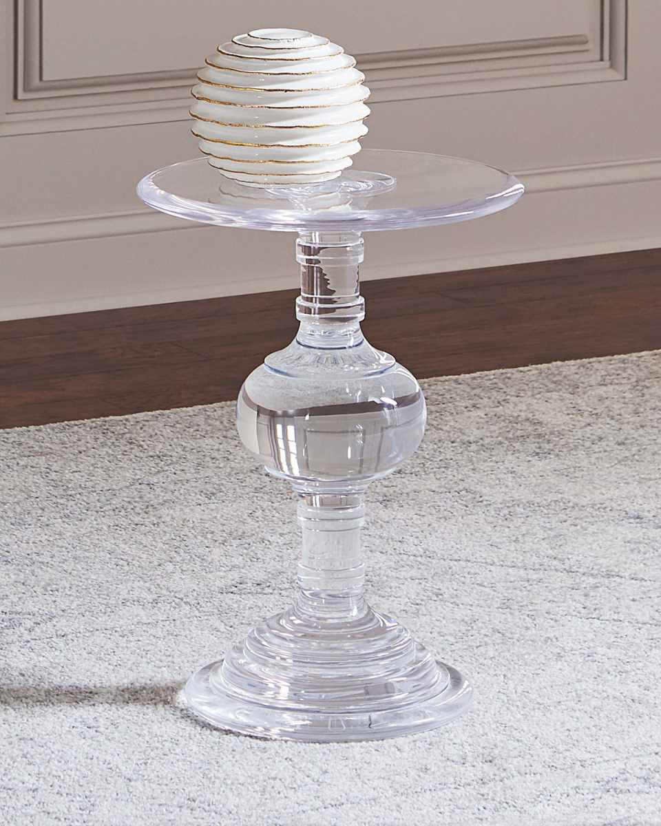 Andrea Acrylic Side Table