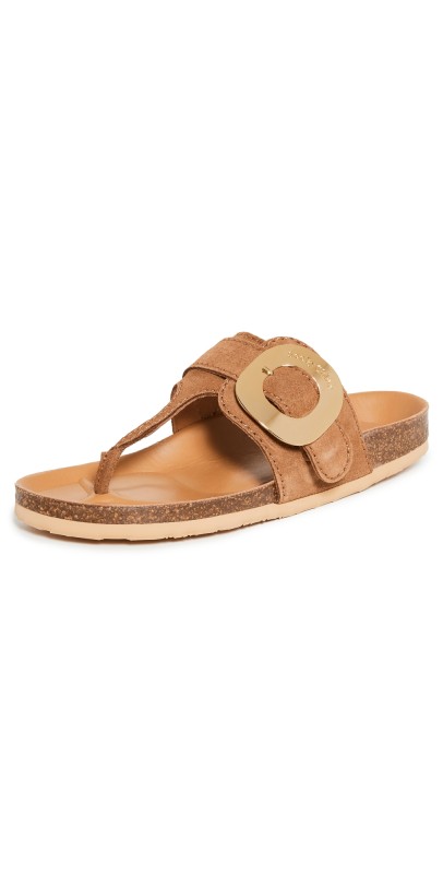 See by Chloe Chany Fussbett Sandals Tan